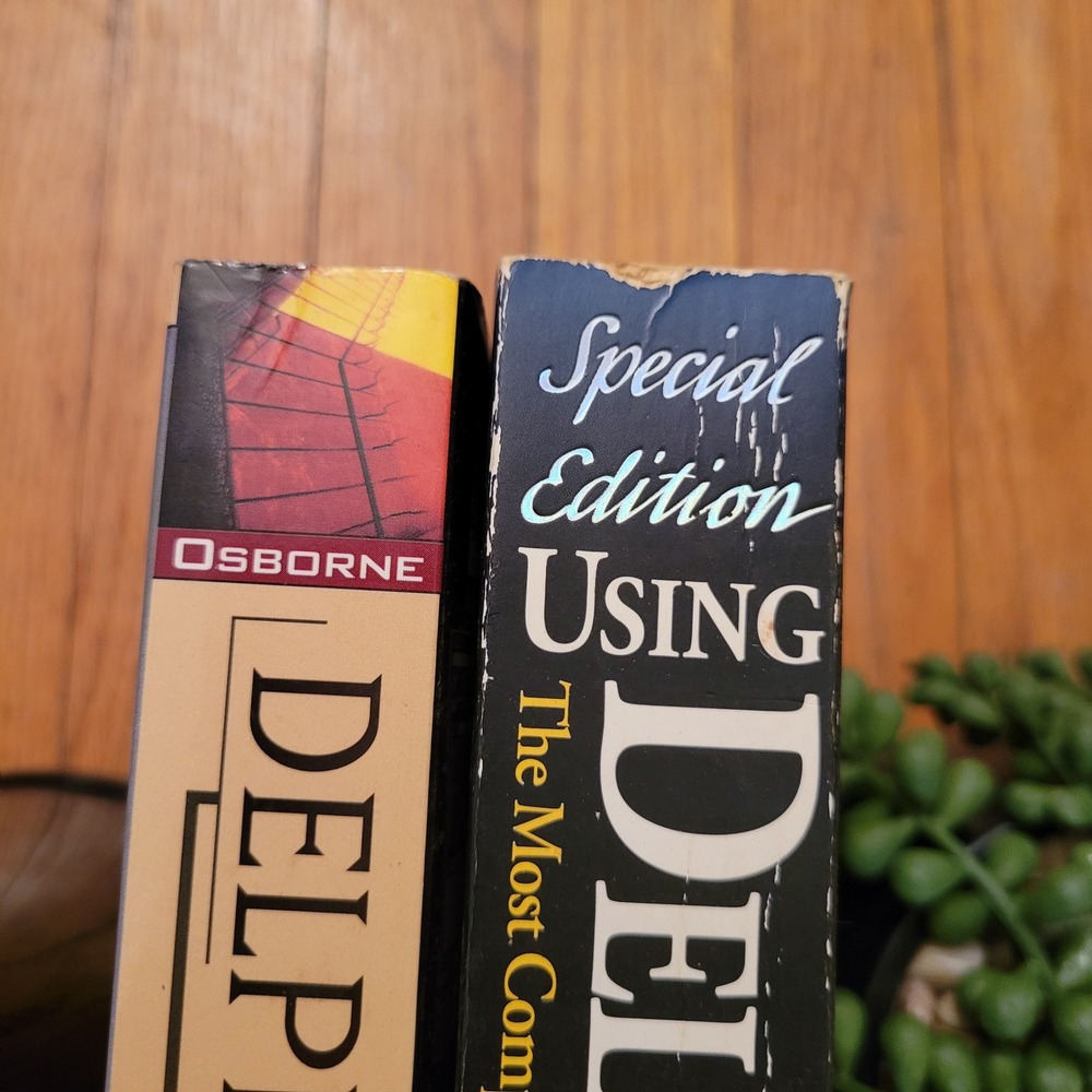 Special Edition Using Delphi Most Complete Reference Osborne In Depth 2 Book Set - Picture 3 of 9